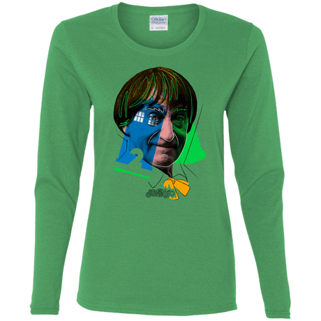 T-Shirts Irish Green / S Doctor Warwhol 2 Women's Long Sleeve T-Shirt