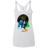T-Shirts Heather White / X-Small Doctor Warwhol 2 Women's Triblend Racerback Tank
