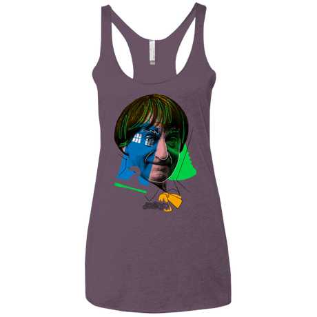 T-Shirts Vintage Purple / X-Small Doctor Warwhol 2 Women's Triblend Racerback Tank