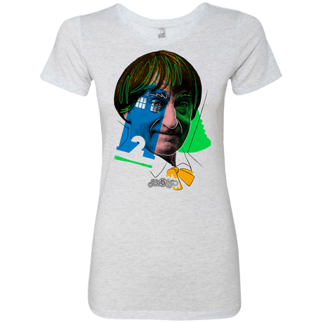 T-Shirts Heather White / S Doctor Warwhol 2 Women's Triblend T-Shirt
