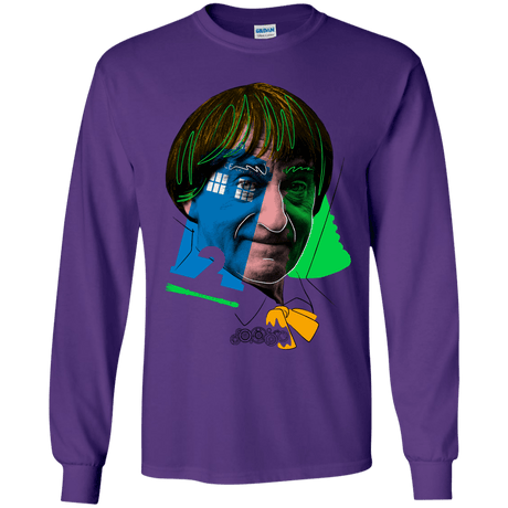 T-Shirts Purple / YS Doctor Warwhol 2 Youth Long Sleeve T-Shirt