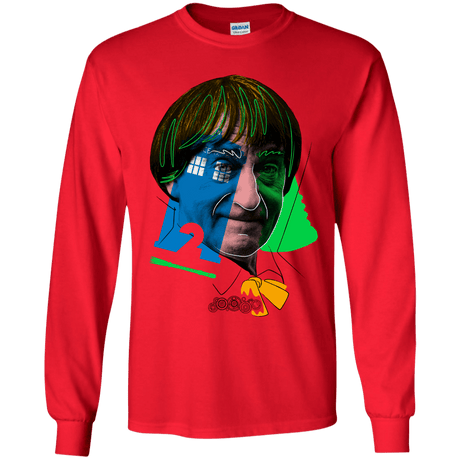 T-Shirts Red / YS Doctor Warwhol 2 Youth Long Sleeve T-Shirt