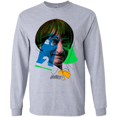 T-Shirts Sport Grey / YS Doctor Warwhol 2 Youth Long Sleeve T-Shirt