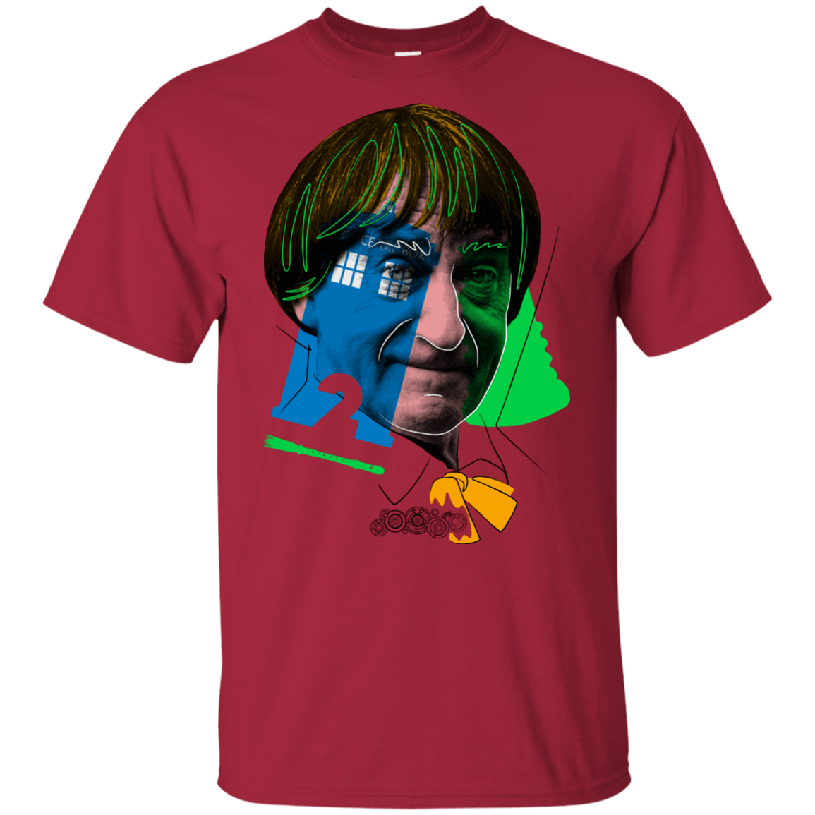 T-Shirts Cardinal / YXS Doctor Warwhol 2 Youth T-Shirt