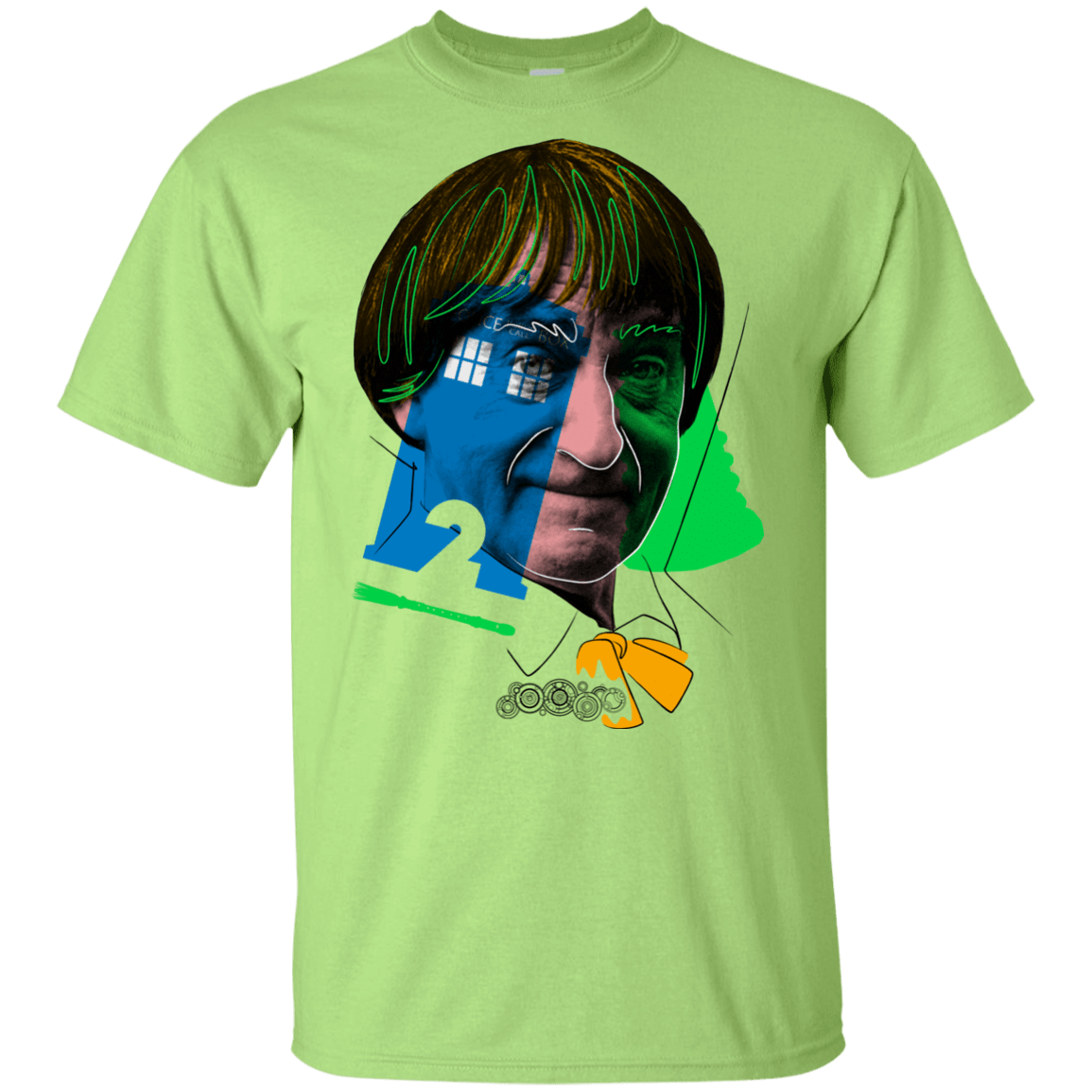 T-Shirts Mint Green / YXS Doctor Warwhol 2 Youth T-Shirt