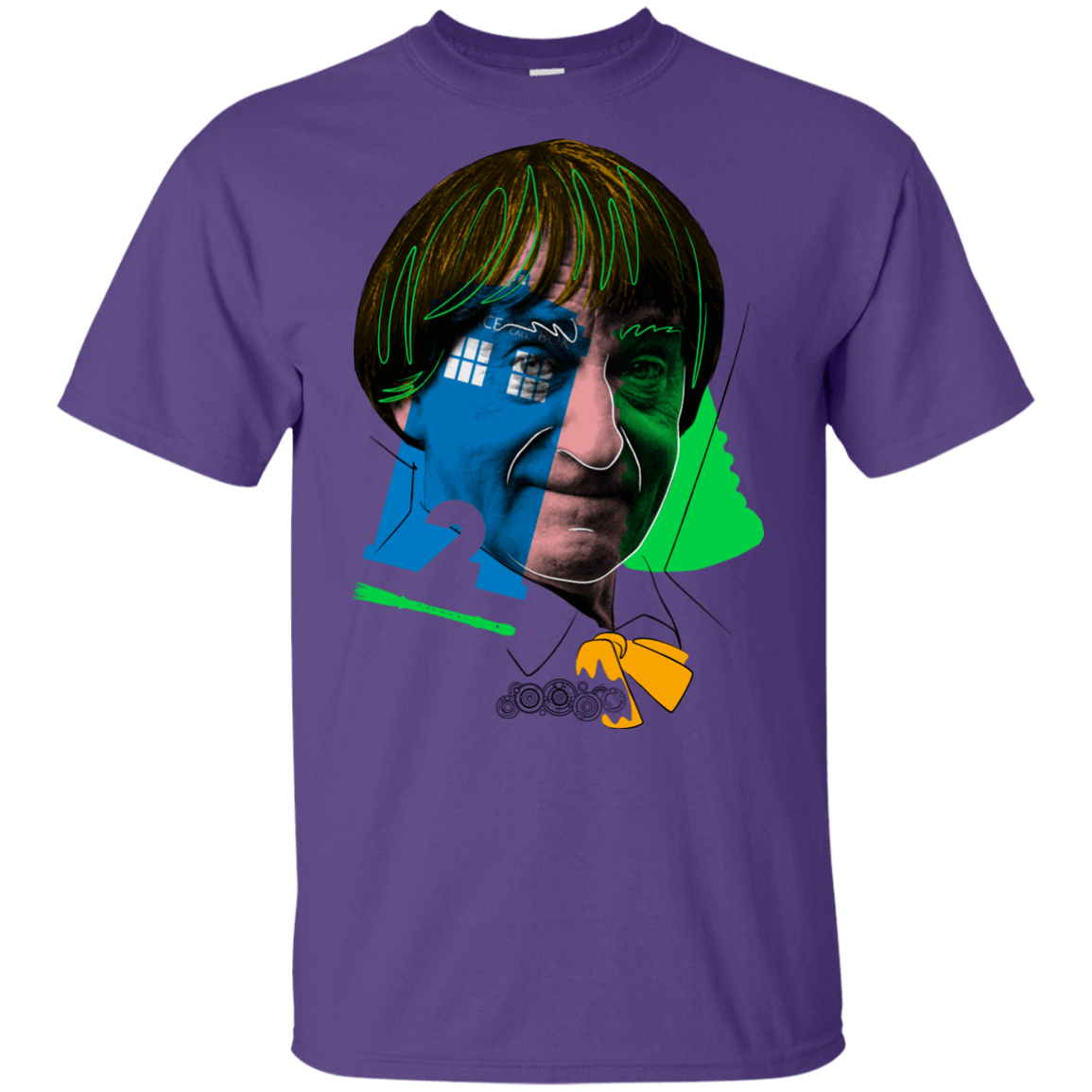 T-Shirts Purple / YXS Doctor Warwhol 2 Youth T-Shirt