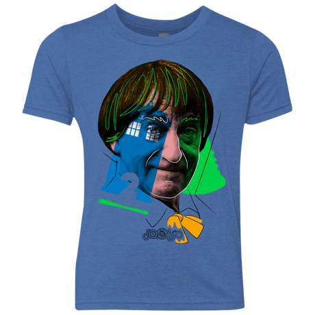 T-Shirts Vintage Royal / YXS Doctor Warwhol 2 Youth Triblend T-Shirt