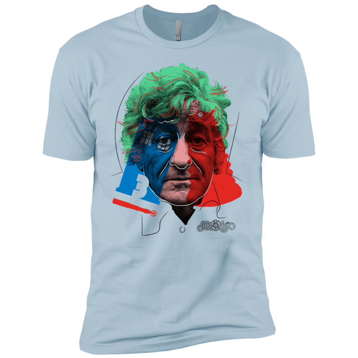T-Shirts Light Blue / YXS Doctor Warwhol 3 Boys Premium T-Shirt