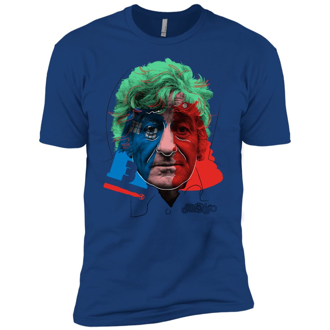 T-Shirts Royal / YXS Doctor Warwhol 3 Boys Premium T-Shirt
