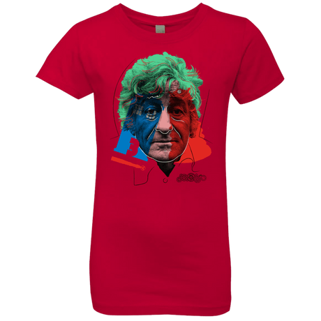 T-Shirts Red / YXS Doctor Warwhol 3 Girls Premium T-Shirt