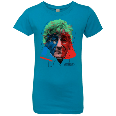 T-Shirts Turquoise / YXS Doctor Warwhol 3 Girls Premium T-Shirt