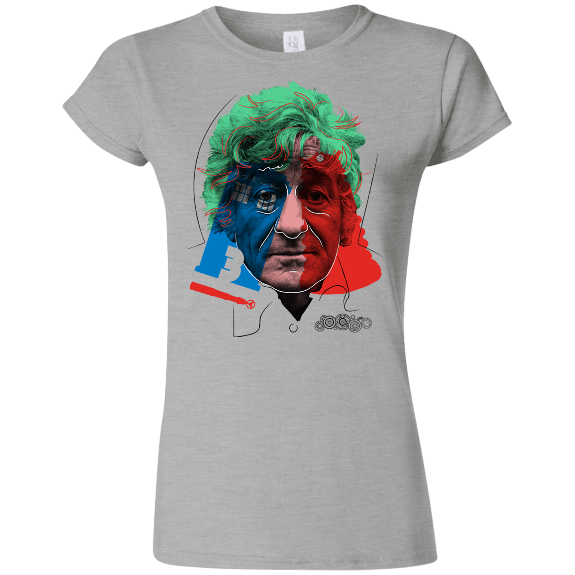 T-Shirts Sport Grey / S Doctor Warwhol 3 Junior Slimmer-Fit T-Shirt