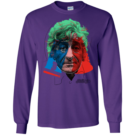 T-Shirts Purple / S Doctor Warwhol 3 Men's Long Sleeve T-Shirt