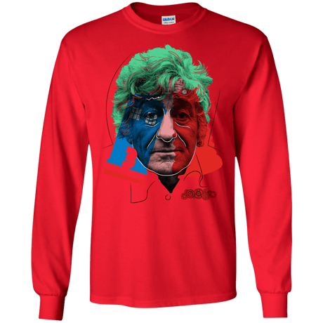 T-Shirts Red / S Doctor Warwhol 3 Men's Long Sleeve T-Shirt