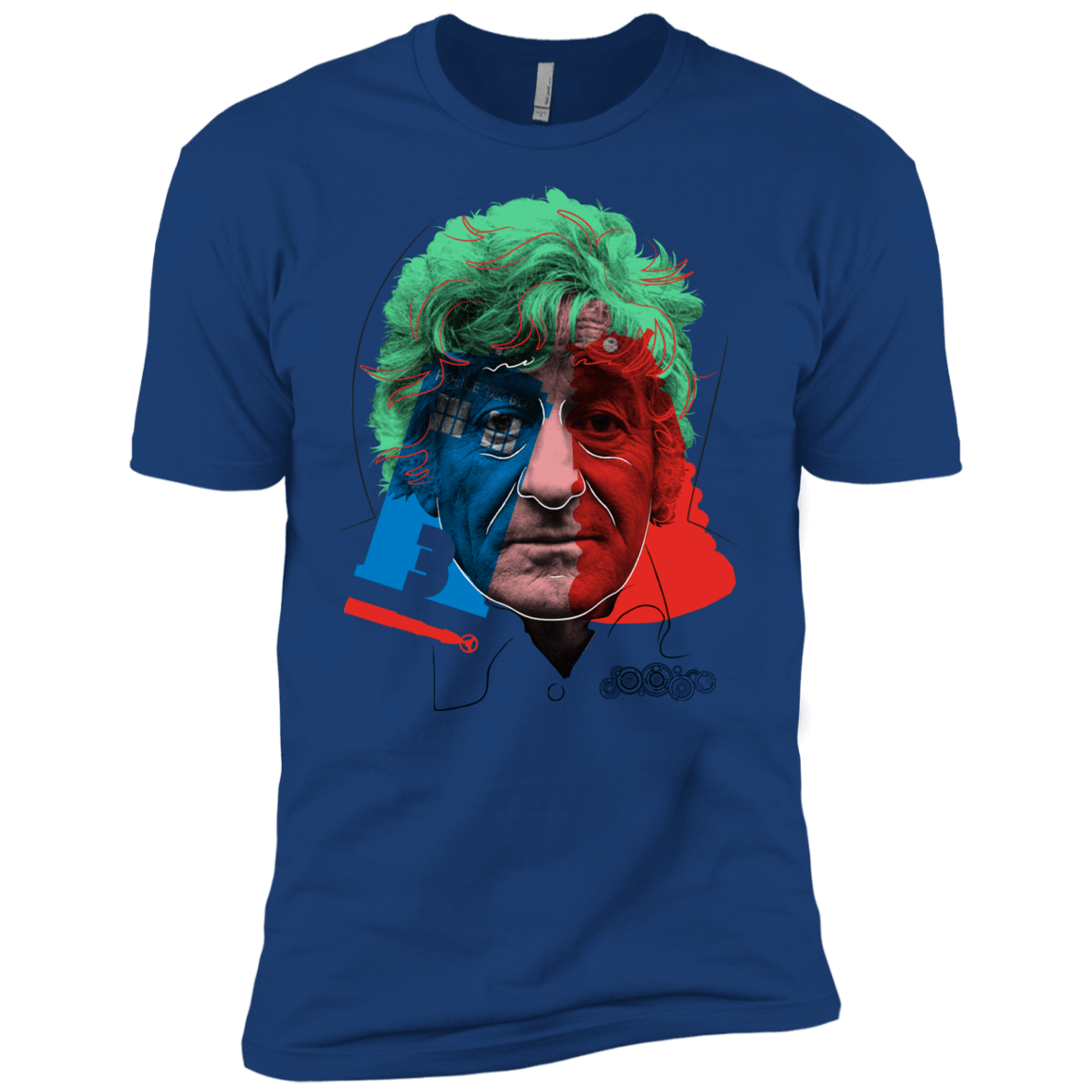 T-Shirts Royal / X-Small Doctor Warwhol 3 Men's Premium T-Shirt