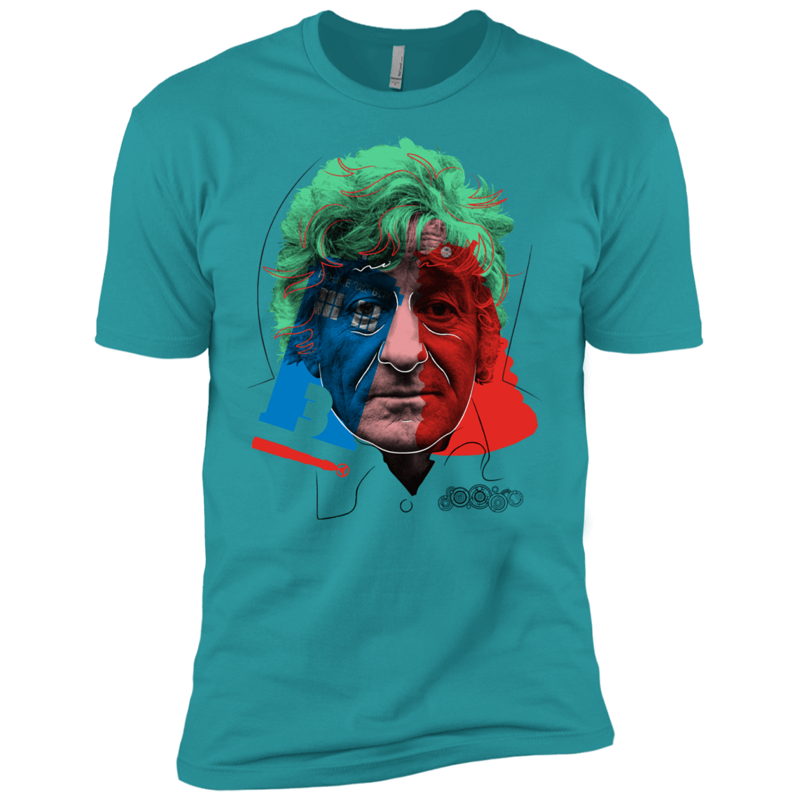T-Shirts Tahiti Blue / X-Small Doctor Warwhol 3 Men's Premium T-Shirt