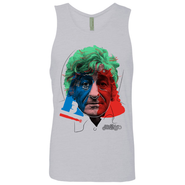 T-Shirts Heather Grey / S Doctor Warwhol 3 Men's Premium Tank Top