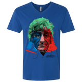 T-Shirts Royal / X-Small Doctor Warwhol 3 Men's Premium V-Neck