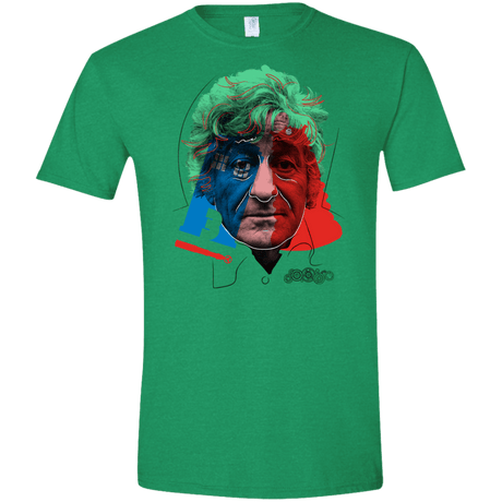 T-Shirts Heather Irish Green / S Doctor Warwhol 3 Men's Semi-Fitted Softstyle