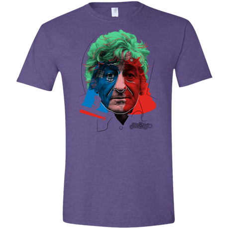 T-Shirts Heather Purple / S Doctor Warwhol 3 Men's Semi-Fitted Softstyle