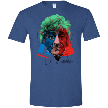 T-Shirts Heather Royal / X-Small Doctor Warwhol 3 Men's Semi-Fitted Softstyle