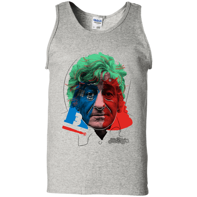 T-Shirts Ash / S Doctor Warwhol 3 Men's Tank Top