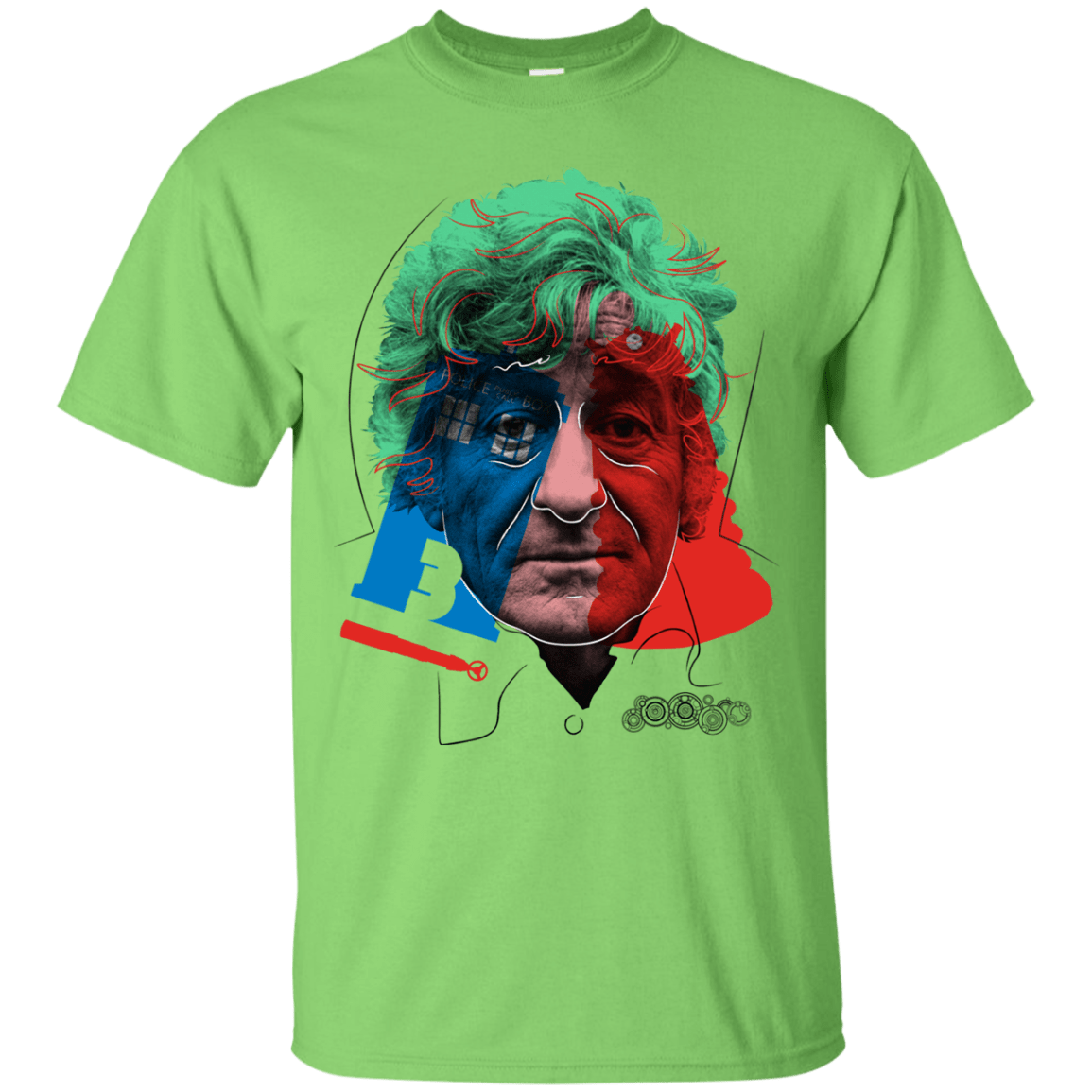T-Shirts Lime / S Doctor Warwhol 3 T-Shirt