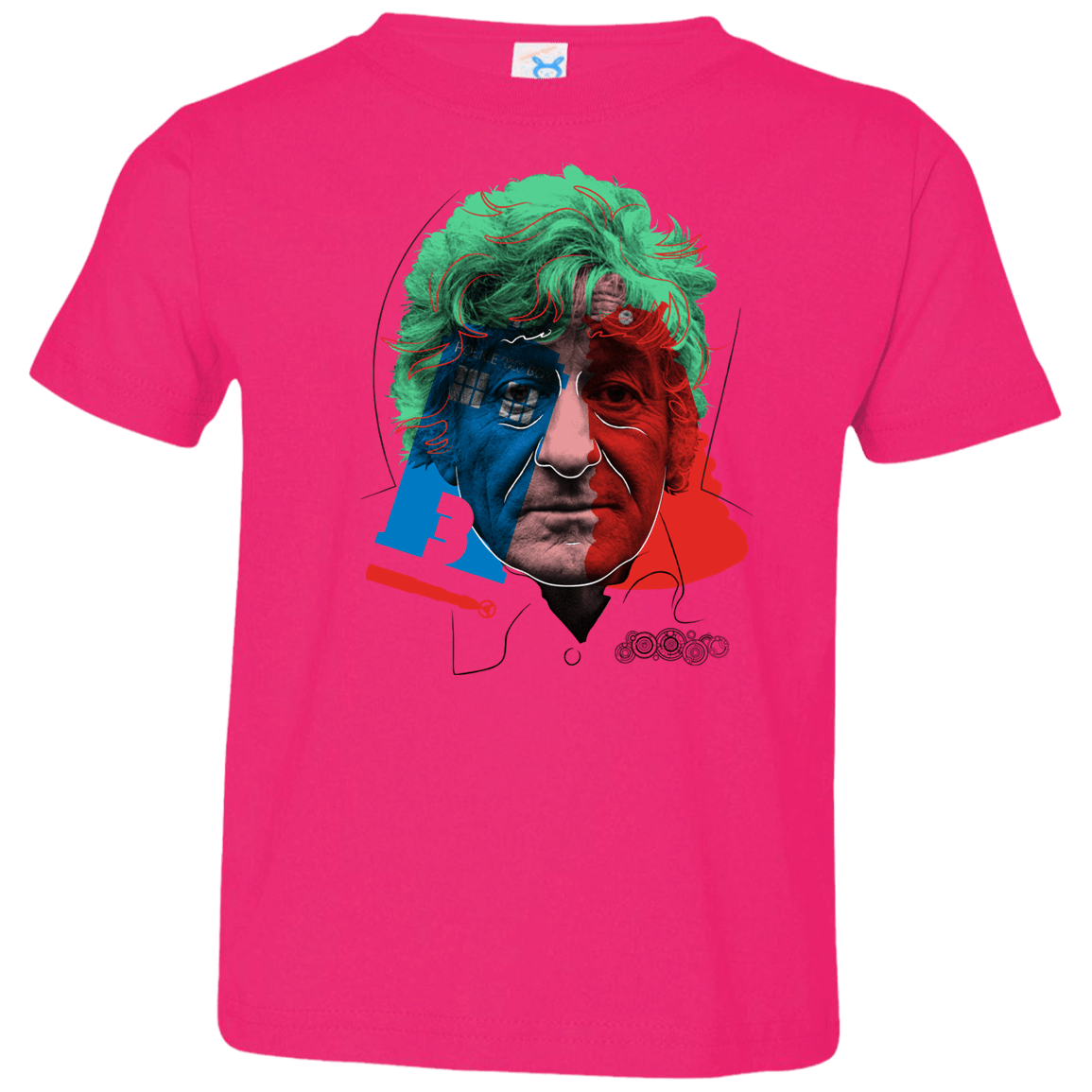 T-Shirts Hot Pink / 2T Doctor Warwhol 3 Toddler Premium T-Shirt