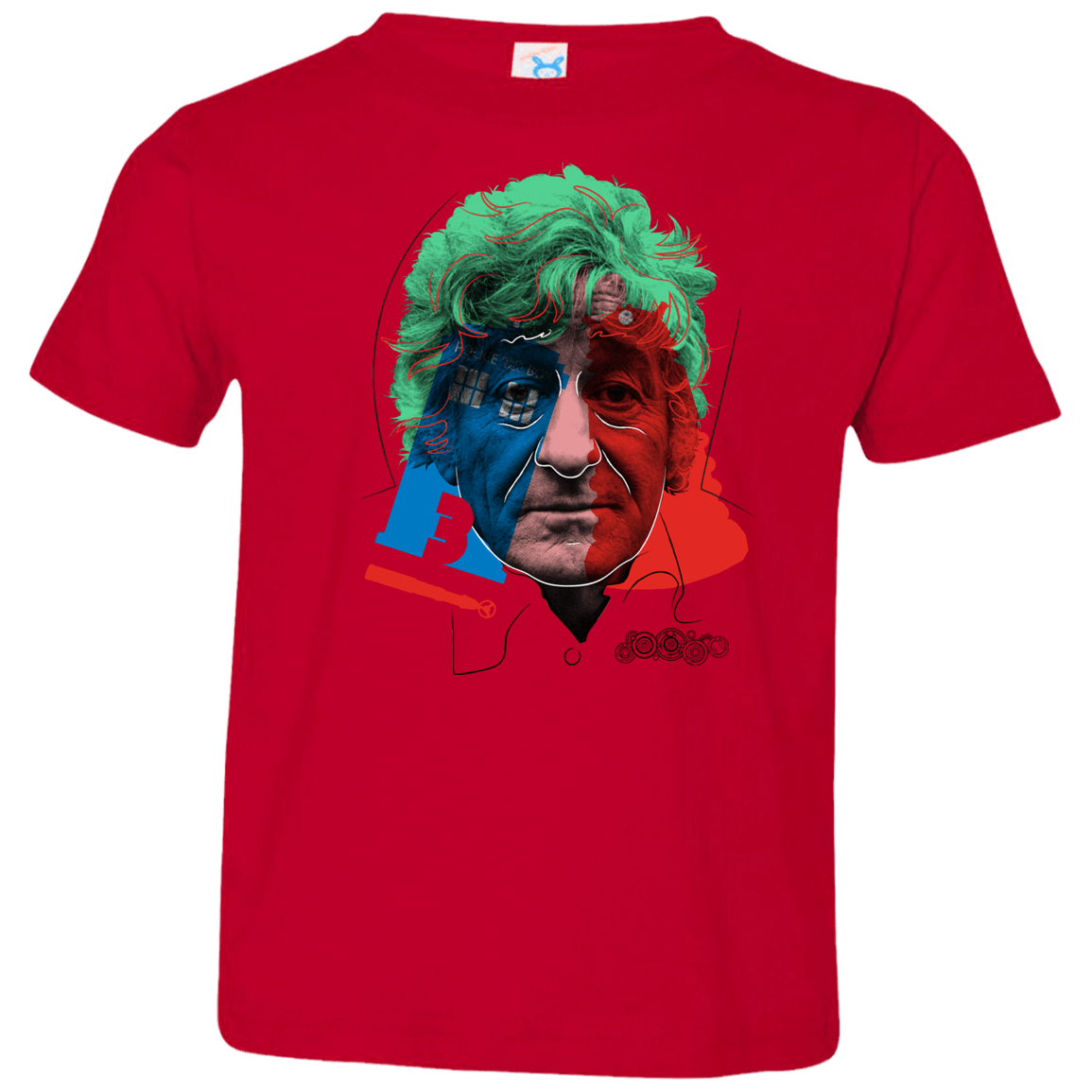 T-Shirts Red / 2T Doctor Warwhol 3 Toddler Premium T-Shirt