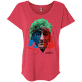 T-Shirts Vintage Red / X-Small Doctor Warwhol 3 Triblend Dolman Sleeve