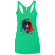 T-Shirts Envy / X-Small Doctor Warwhol 3 Women's Triblend Racerback Tank