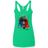 T-Shirts Envy / X-Small Doctor Warwhol 3 Women's Triblend Racerback Tank