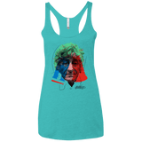 T-Shirts Tahiti Blue / X-Small Doctor Warwhol 3 Women's Triblend Racerback Tank