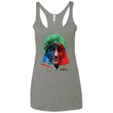 T-Shirts Venetian Grey / X-Small Doctor Warwhol 3 Women's Triblend Racerback Tank