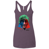 T-Shirts Vintage Purple / X-Small Doctor Warwhol 3 Women's Triblend Racerback Tank