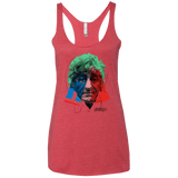 T-Shirts Vintage Red / X-Small Doctor Warwhol 3 Women's Triblend Racerback Tank