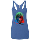 T-Shirts Vintage Royal / X-Small Doctor Warwhol 3 Women's Triblend Racerback Tank