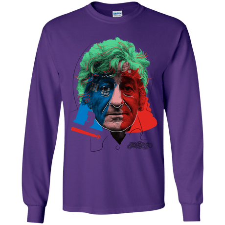 T-Shirts Purple / YS Doctor Warwhol 3 Youth Long Sleeve T-Shirt