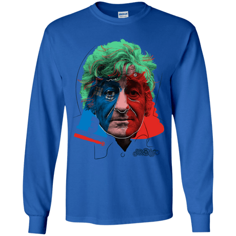 T-Shirts Royal / YS Doctor Warwhol 3 Youth Long Sleeve T-Shirt
