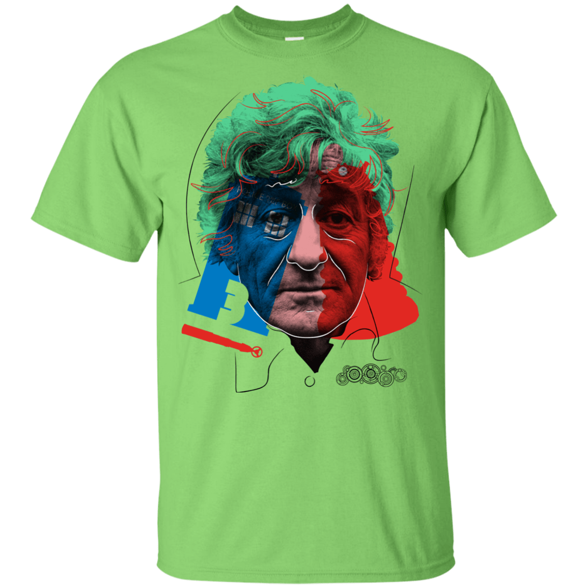 T-Shirts Lime / YXS Doctor Warwhol 3 Youth T-Shirt