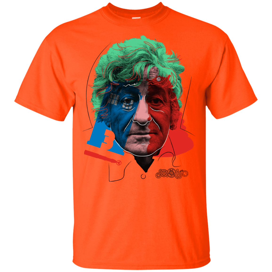 T-Shirts Orange / YXS Doctor Warwhol 3 Youth T-Shirt