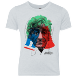 T-Shirts Heather White / YXS Doctor Warwhol 3 Youth Triblend T-Shirt