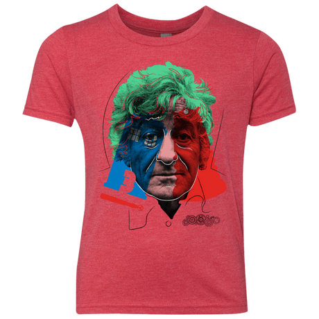 T-Shirts Vintage Red / YXS Doctor Warwhol 3 Youth Triblend T-Shirt