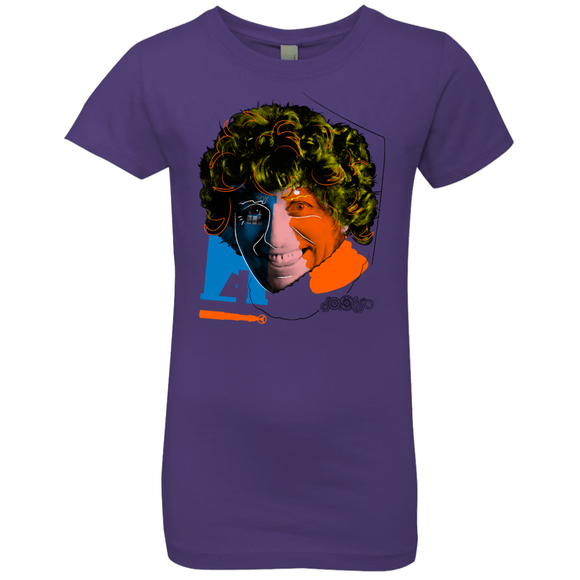 T-Shirts Purple Rush / YXS Doctor Warwhol 4 Girls Premium T-Shirt