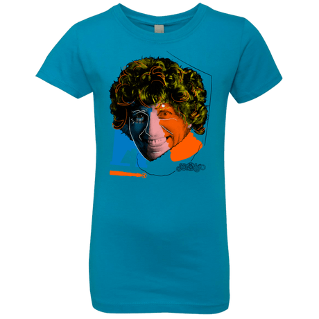 T-Shirts Turquoise / YXS Doctor Warwhol 4 Girls Premium T-Shirt