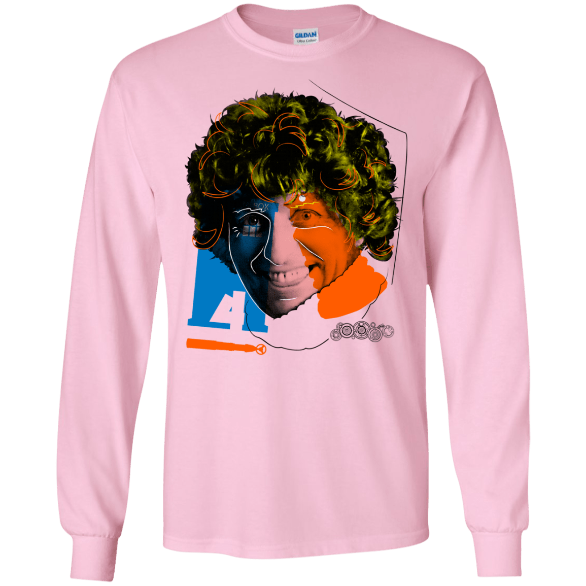 T-Shirts Light Pink / S Doctor Warwhol 4 Men's Long Sleeve T-Shirt