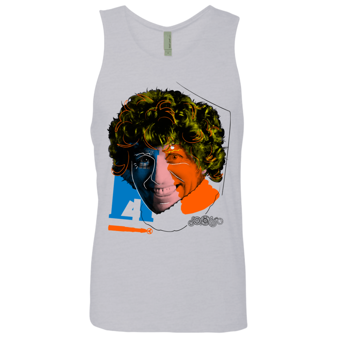 T-Shirts Heather Grey / S Doctor Warwhol 4 Men's Premium Tank Top