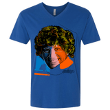 T-Shirts Royal / X-Small Doctor Warwhol 4 Men's Premium V-Neck