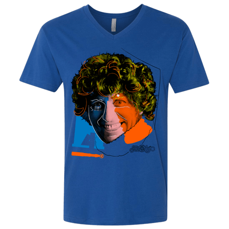T-Shirts Royal / X-Small Doctor Warwhol 4 Men's Premium V-Neck
