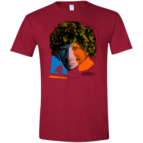 T-Shirts Cardinal Red / S Doctor Warwhol 4 Men's Semi-Fitted Softstyle